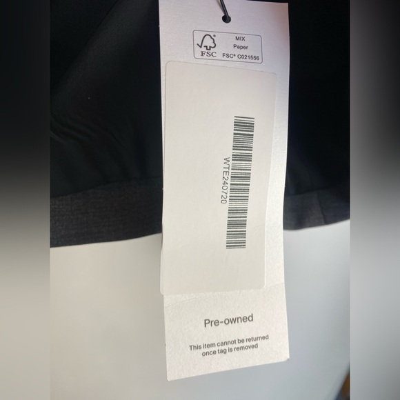 Theory Nichelle Wool Blend Blazer Size 4 Grey - Picture 5 of 14